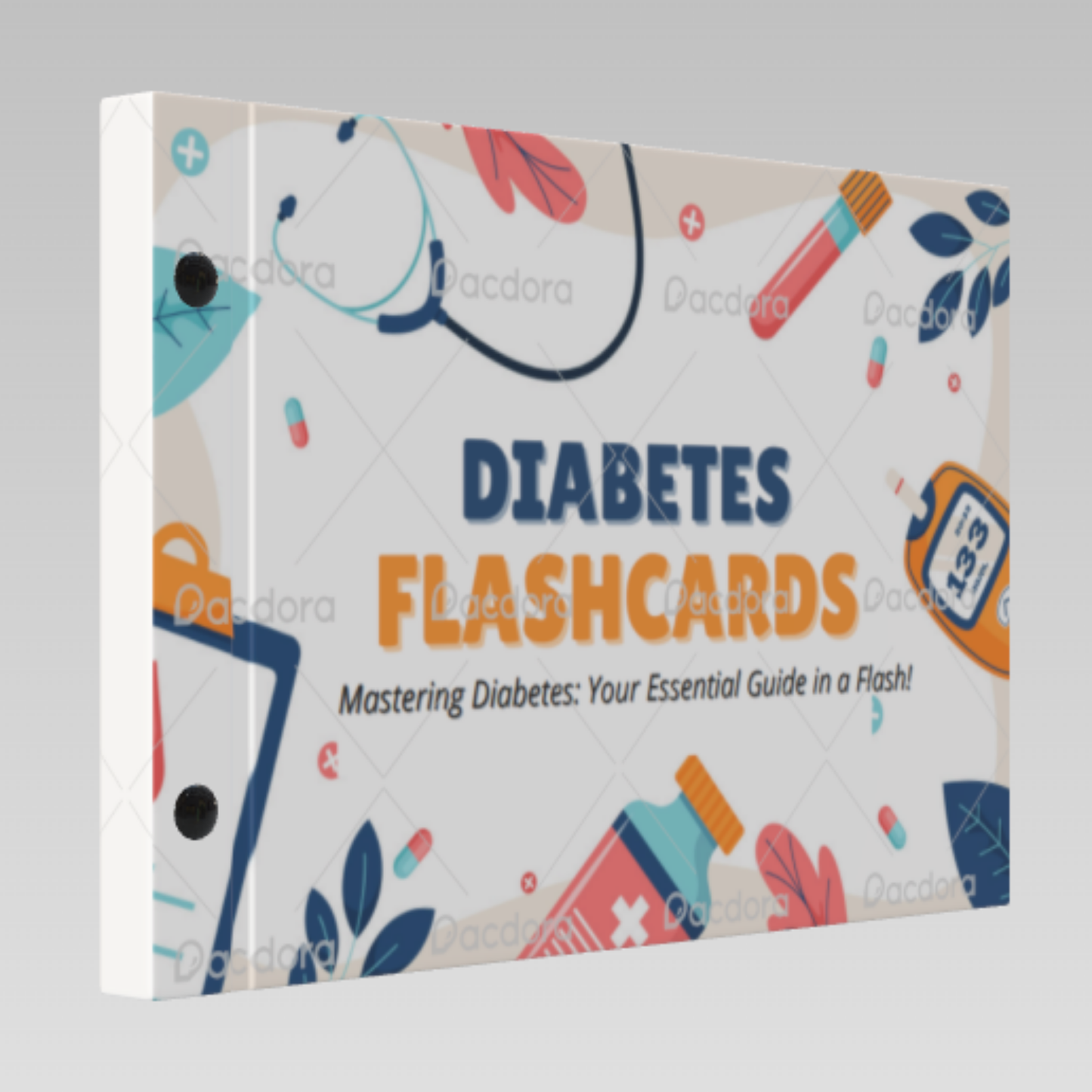 Digital Diabetes Flashcards | Printable Learning Cards