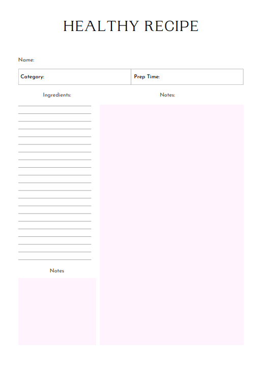 Blood Sugar Planner | Your Daily Diabetes Management & Wellness Planner (Printable PDF)