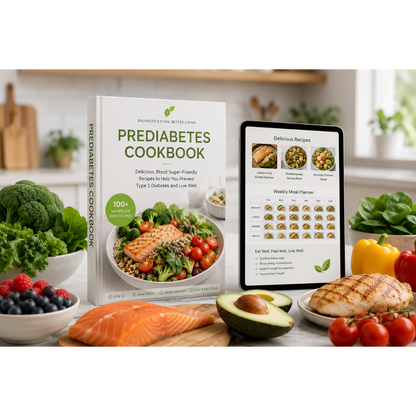 Prediabetes Cookbook: Delicious Recipes to Help You Eat Well & Take Control